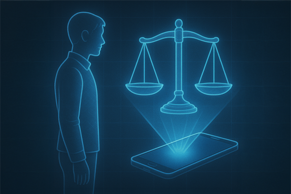 Individual citizen seeking justice online